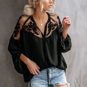 Vici Dolls Lace Blouse